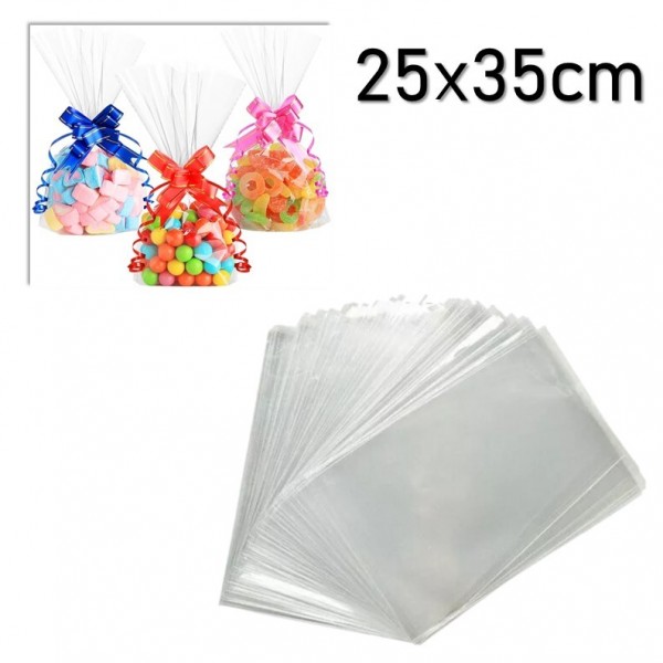 BOLSA DE CELOFAN 25X35CM X...