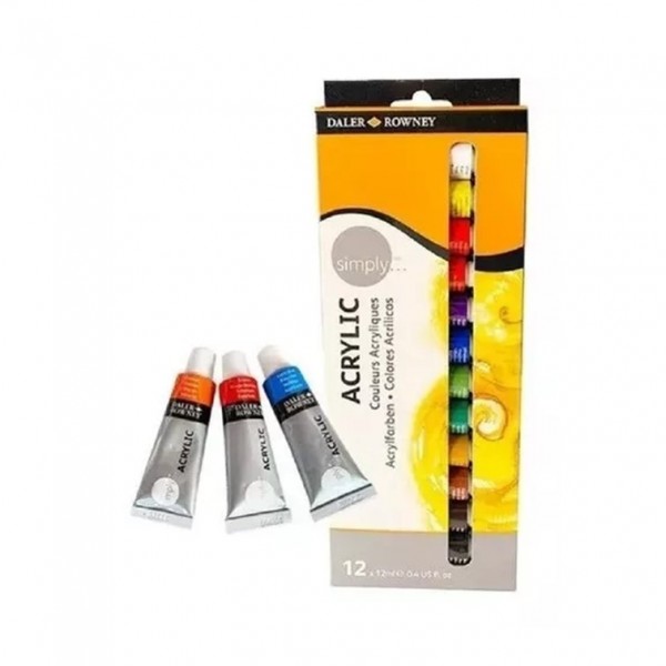 ACRILICO ROWNEY EN POMO SET...