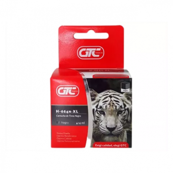 CARTUCHO GTC P/ HP 664XL -...