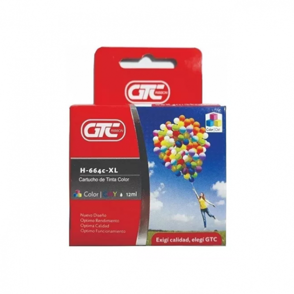 CARTUCHO GTC P/ HP 664XL -...