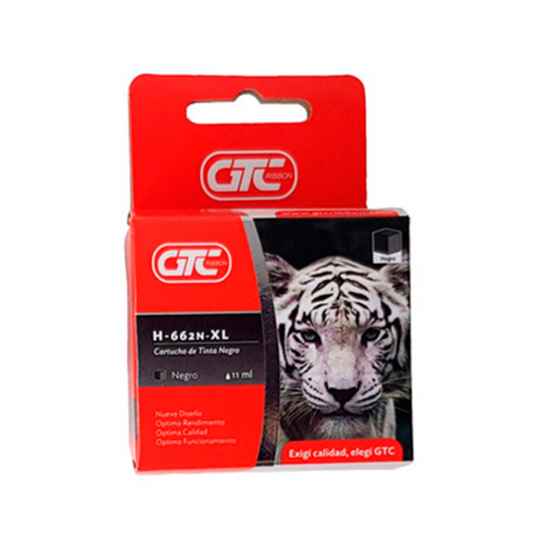 CARTUCHO GTC P/ HP 662XL -...