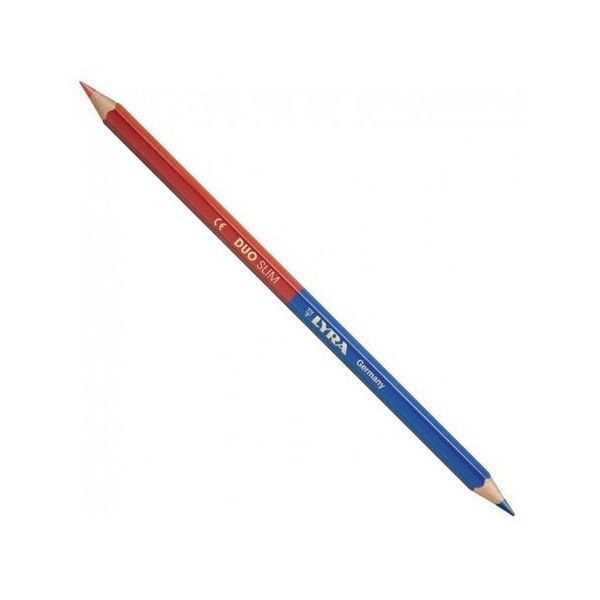 LAPIZ DUO SLIM (ROJO-AZUL)...