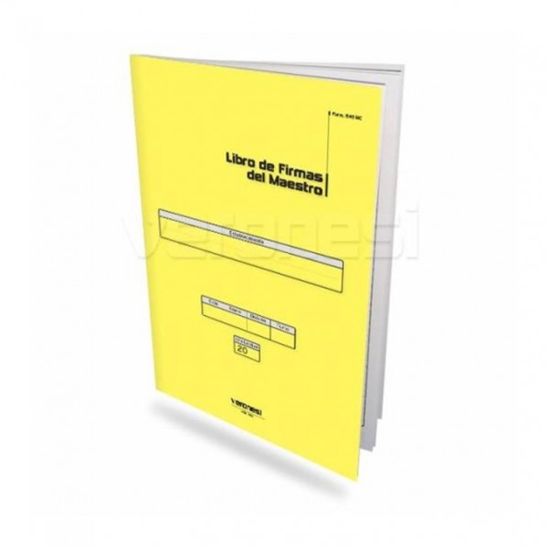 LIBRO FIRMA DEL MAESTRO - 840