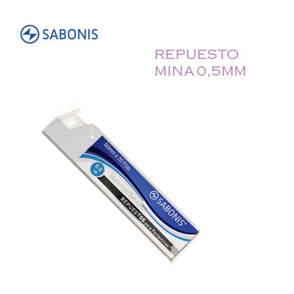 MINAS 0.5MM 2B SABONIS X 20