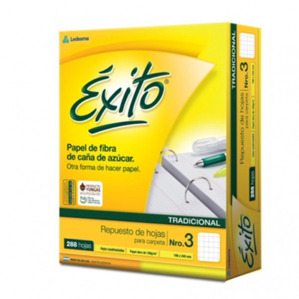 REPUESTO Nº3 EXITO COMUN X...
