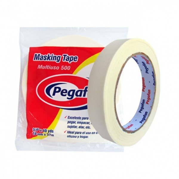 CINTA DE PAPEL 18MM X 37MTS...