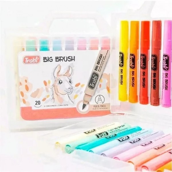 MARCADORES BIG BRUSH TRABI...