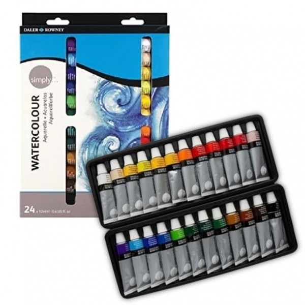 ACUARELA EN POMO ROWNEY...