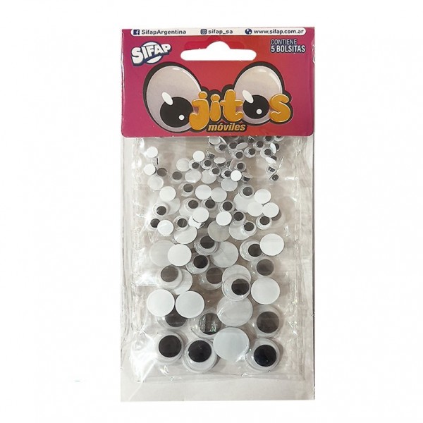 OJOS MOVILES TAMAÑOS SURT....