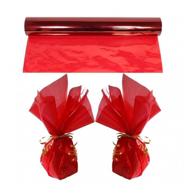 PAPEL CELOFAN COLOR ROJO -...