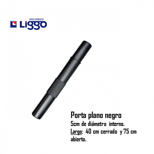 PORTA PLANO NEGRO LIGGO