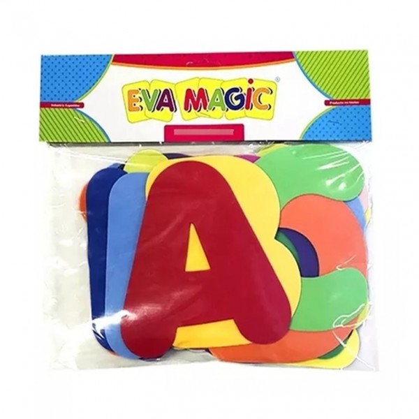 LETRAS DE GOMA EVA GIGANTE...