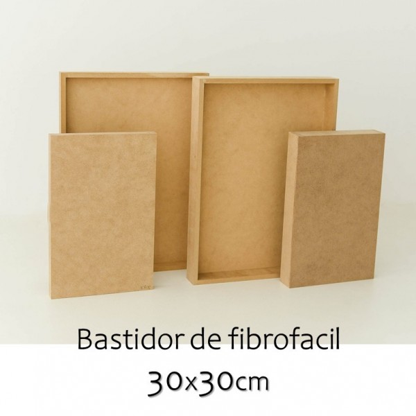 BASTIDOR DE FIBROFACIL 30X30CM