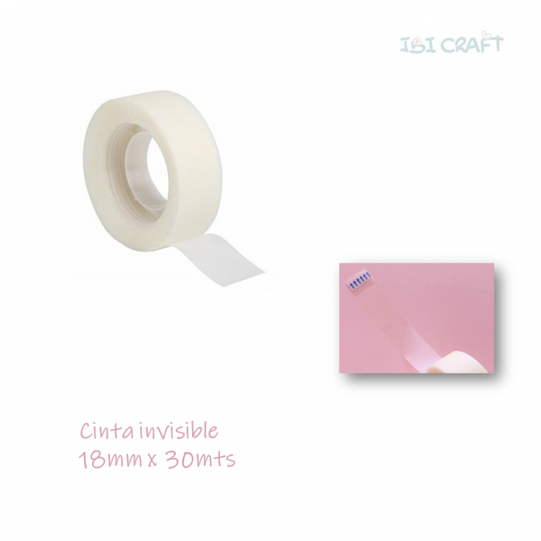 CINTA INVISIBLE 18MM X...