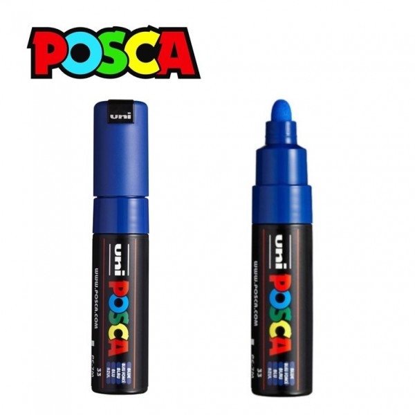 MARCADOR POSCA - PC-7M AZUL...