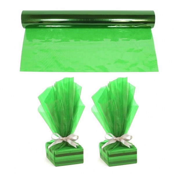 PAPEL CELOFAN COLOR VERDE...