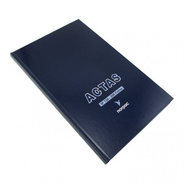LIBRO ACTAS Nº 728 200H NORPAC