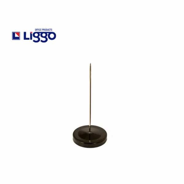 PINCHA PAPELES PLASTICO NEGRO