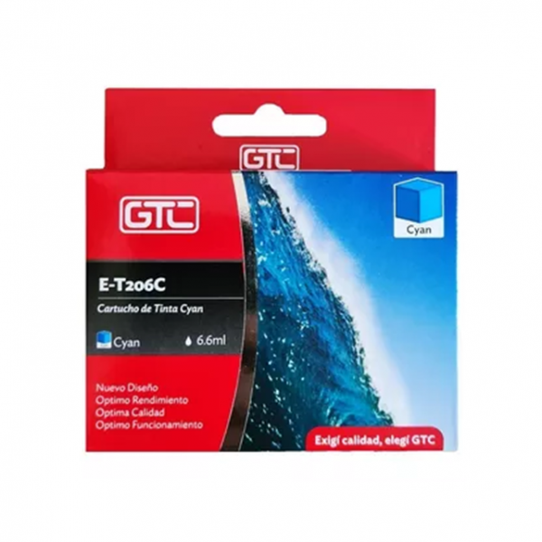 CARTUCHO GTC 206 - CYAN