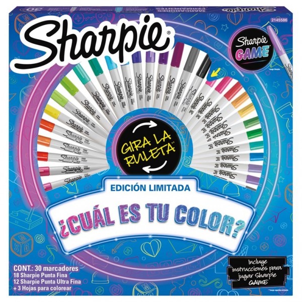 MARCADOR SHARPIE GAME SET X...