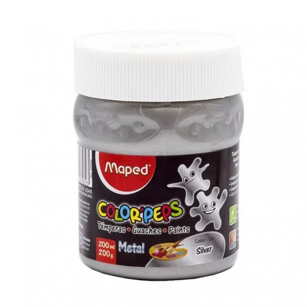 TEMPERA MAPED 200ML METAL -...