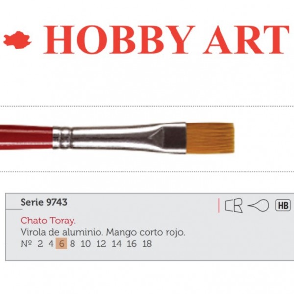 PINCEL CHATO TORAY HOBBY...