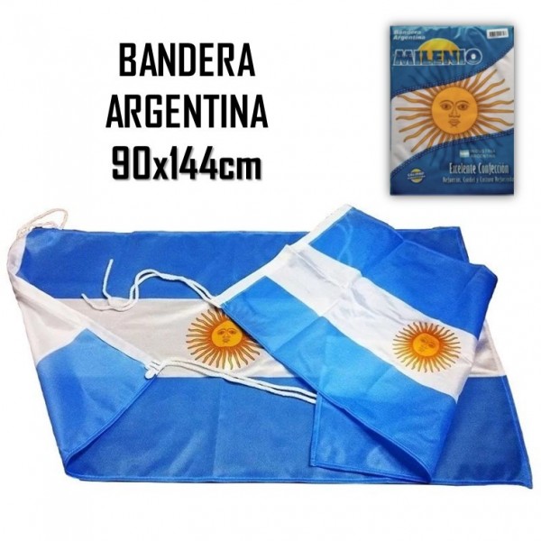 BANDERA ARGENTINA 90X144CM...
