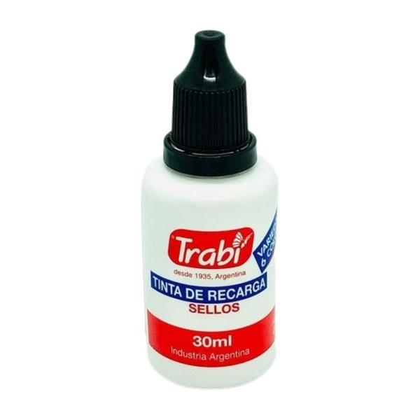 TINTA NEGRA P/SELLOS 30ML...