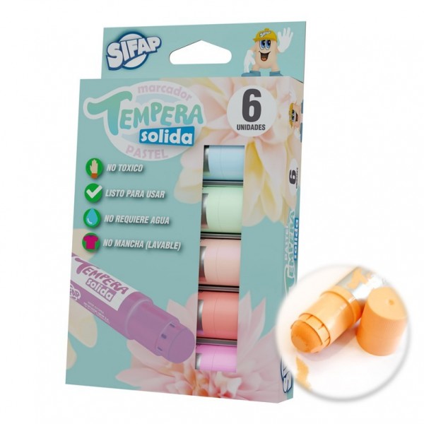 TEMPERA SOLIDA SIFAP X 6 -...