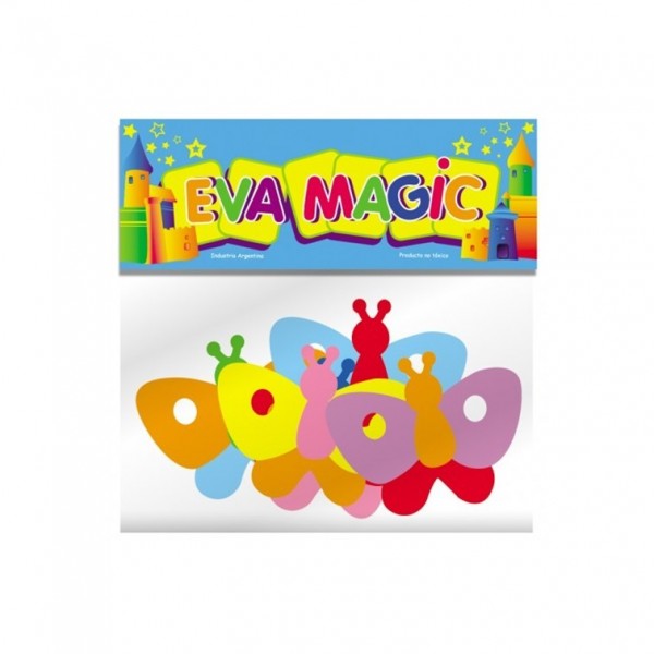 MARIPOSAS GOMA EVA X 5...