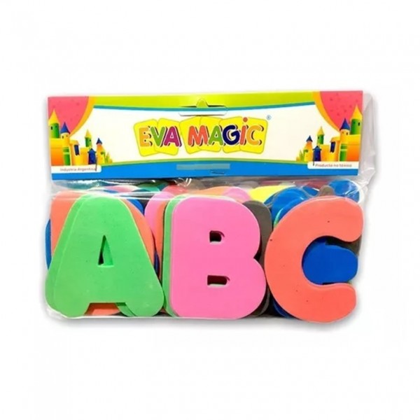 LETRAS DE GOMA EVA PAQ. X...