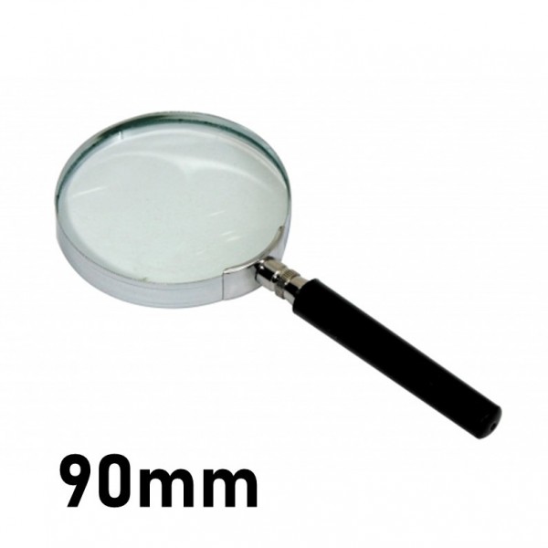 LUPA GLASS ARO METAL 90MM
