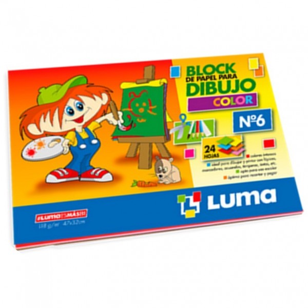 BLOCK DE DIBUJO COLOR Nº6...