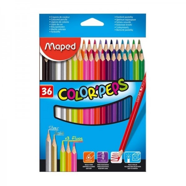LAPICES DE COLOR MAPED X 36