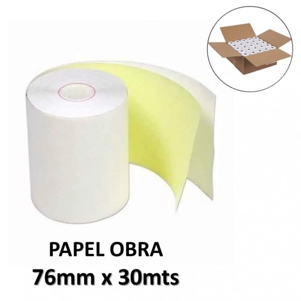 PAPEL OBRA-QUIMICO 76MM X...