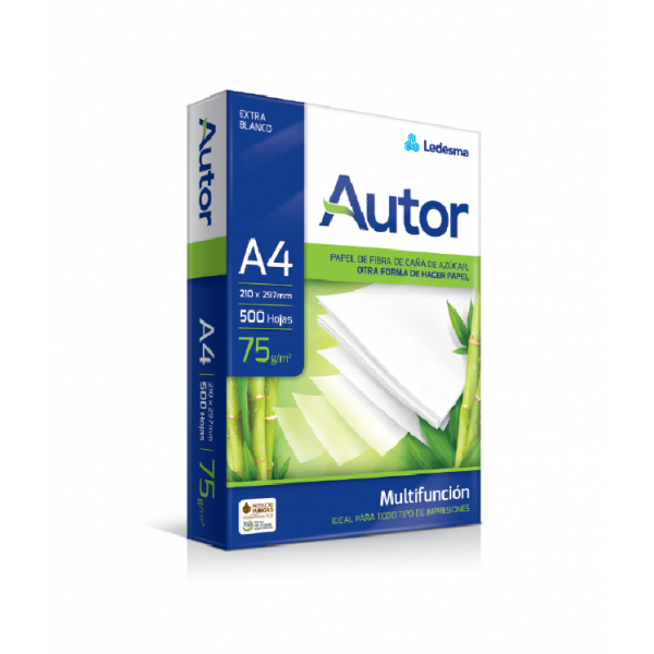 RESMA AUTOR A4 75GR X 500H