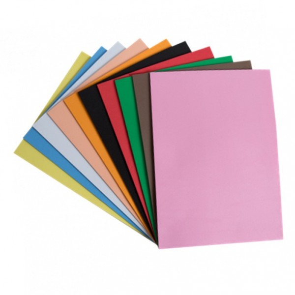 GOMA EVA A4 LISA COLORES...
