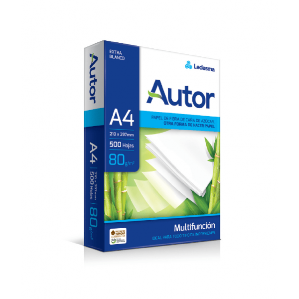 RESMA AUTOR A4 80GR. X 500H