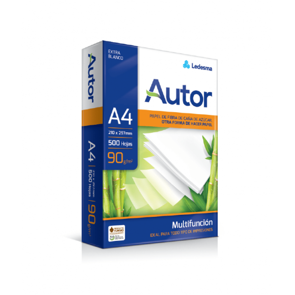 RESMA AUTOR A4 90GR. X 500H