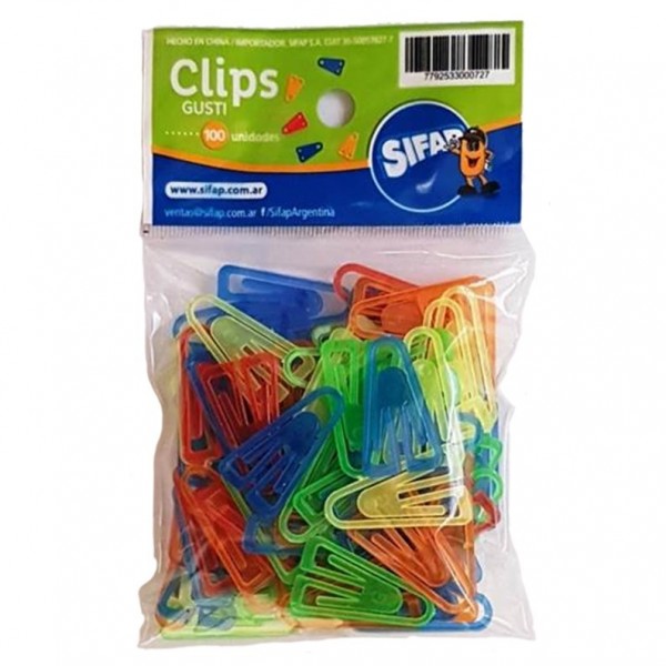 CLIPS GUSTI SIFAP X 100U