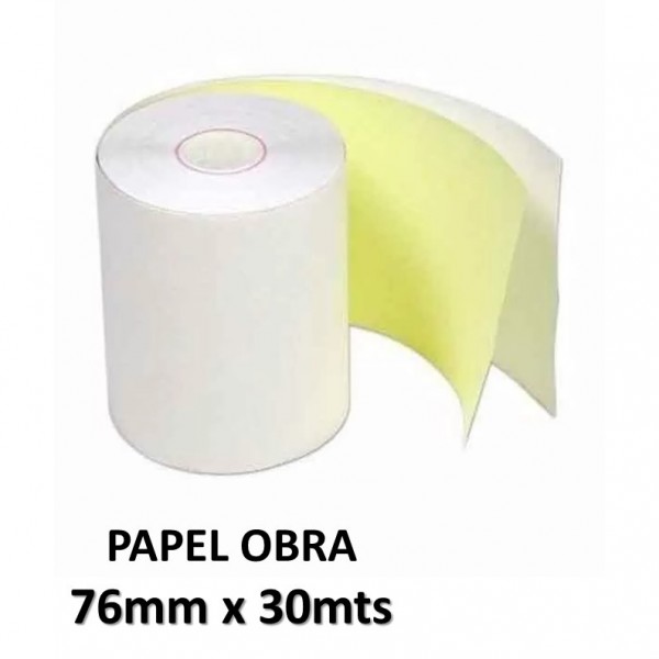 PAPEL OBRA-QUIMICO 76MM X...