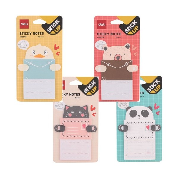 NOTAS ADHESIVAS ANIMALITOS...