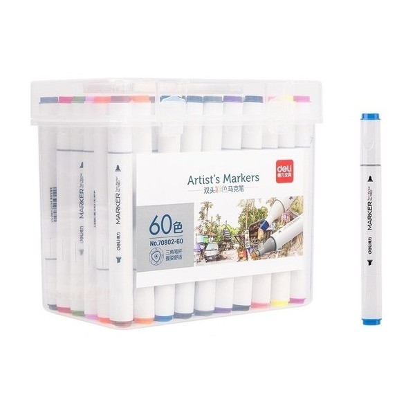 MARCADORES AL ALCOHOL DOBLE...