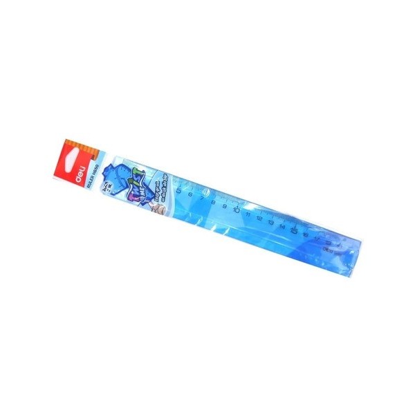 REGLA FLEXIBLE 20CM DELI X 1