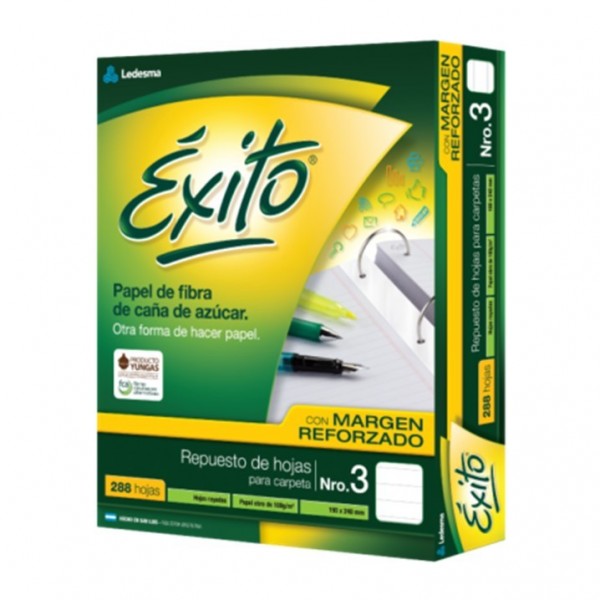REPUESTO Nº3 EXITO C/ BANDA...
