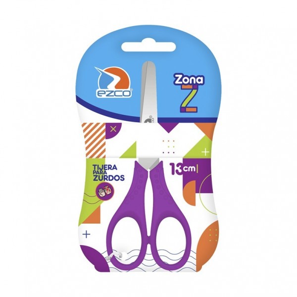 TIJERA PARA ZURDO 13CM EZCO