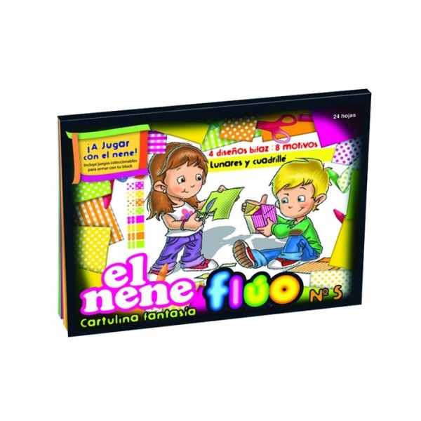 BLOCK DE DIBUJO FLUO Nº 5...