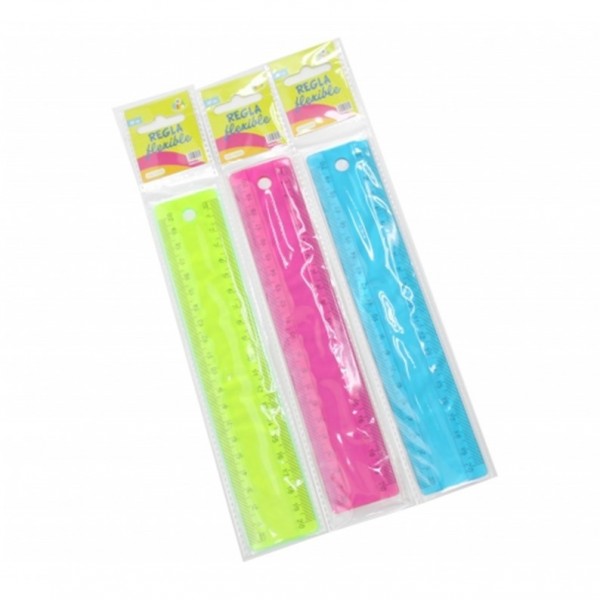 REGLA FLEXIBLE 15CM IBI CRAFT