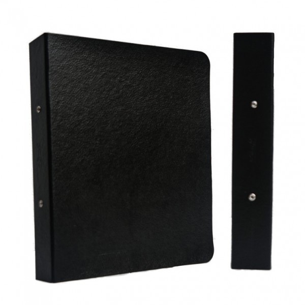 CARPETA A4 2X40 FIBRA NEGRA