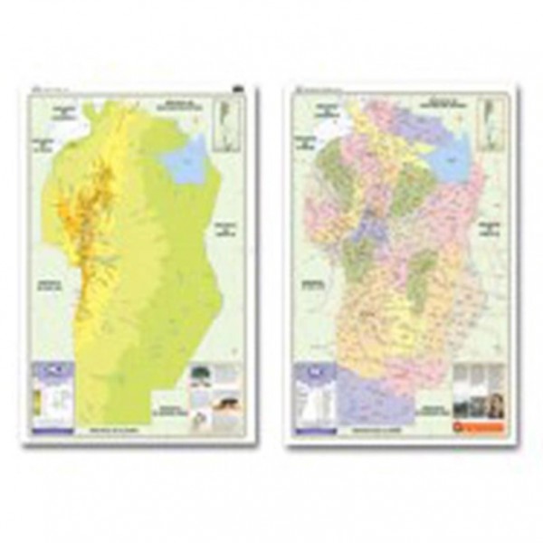 MAPA MURAL PLASTIFICADO...